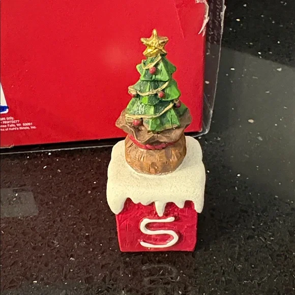 Christmas WISH Snowman Tree Character Blocks Shelf Sitters Farmhouse Country - Picture 7 of 14